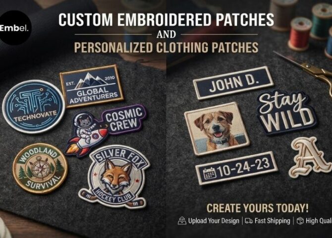embroidered patches