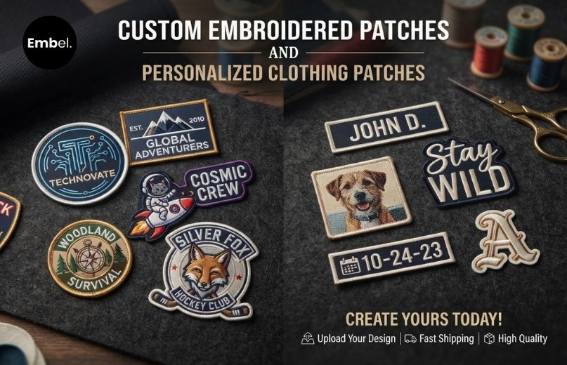 embroidered patches