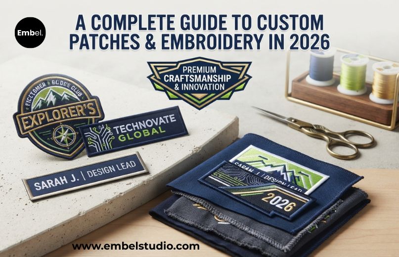 patches and embroidery