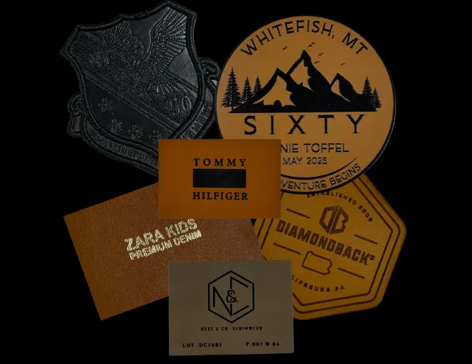 leather emble patches