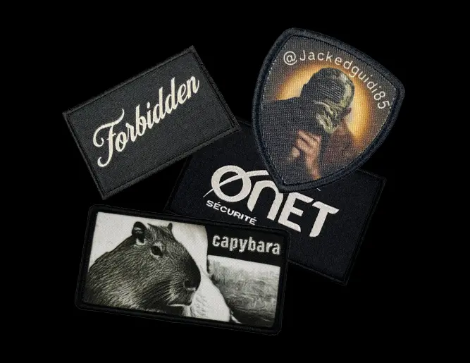sublimation embel patches