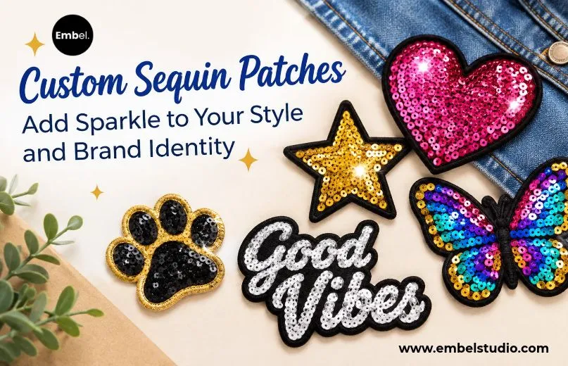 custom sequin patches
